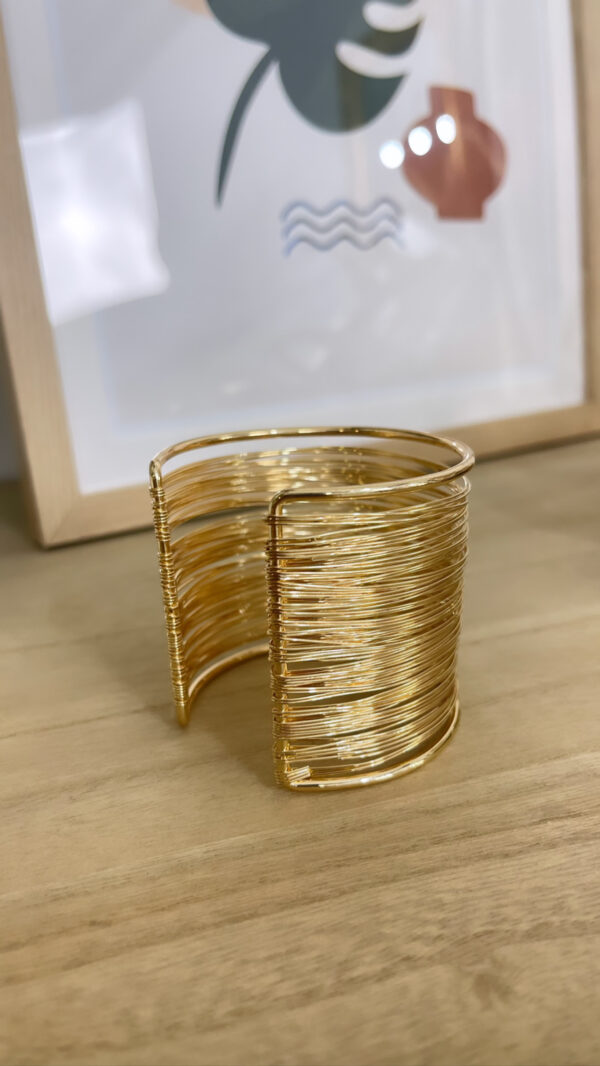 Brazalete Hilo Dorado