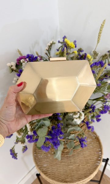 Bolso sensación dorado