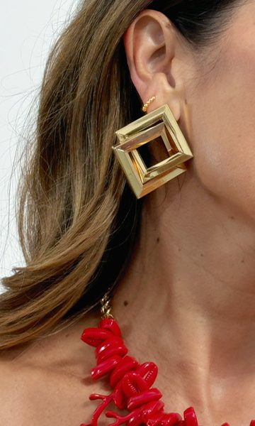 Pendientes Rubí