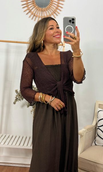 Rebeca mágica Marrón chocolate