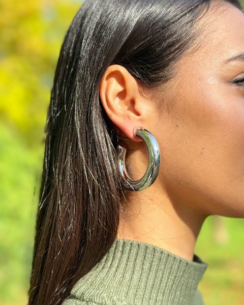 Aros Cira Plateados