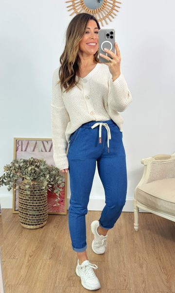 Pantalón Jogger Denim