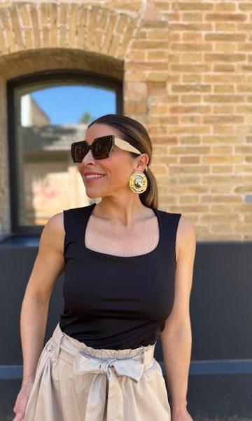 Top Alba Negro