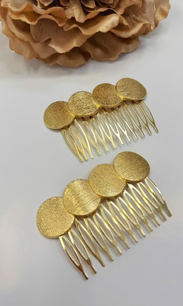 Peinecillo Círculos Dorados