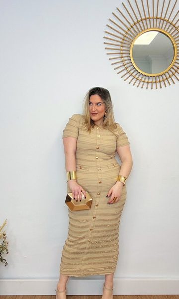 Vestido Cocó Camel