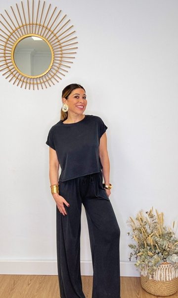 Pantalón Deportivo Katrina Gris