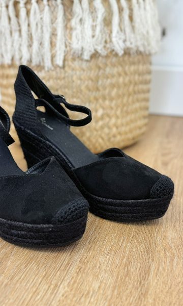 Cuñas Espartos All black