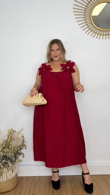 Vestido Hada Burdeos - Imagen 2