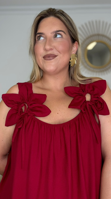 Vestido Hada Burdeos - Imagen 3