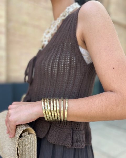 Brazalete Dunia Dorado