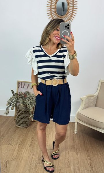Bermudas Azul Marino