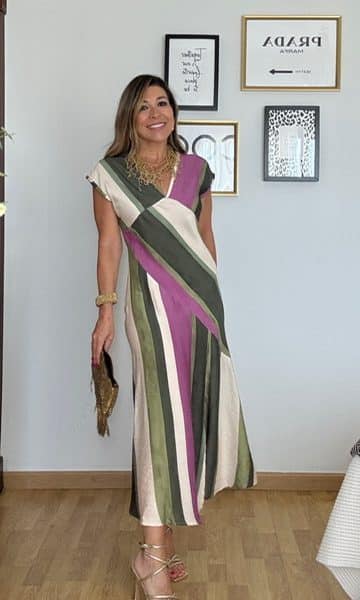 Vestido Olivia Rayas