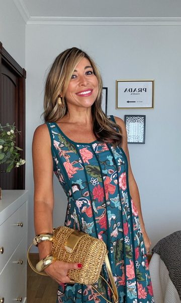 Vestido Leila Petróleo