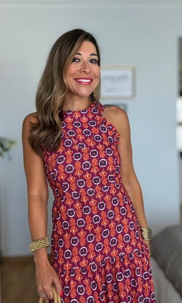 Vestido Lía Berenjena