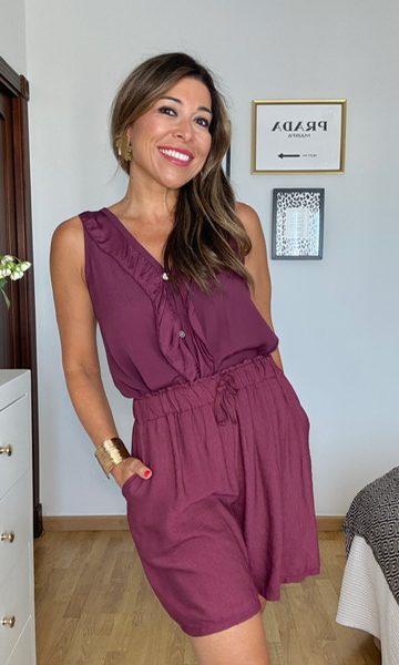 Bermudas Diana Berenjena