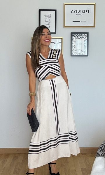 Vestido Enzo Beige