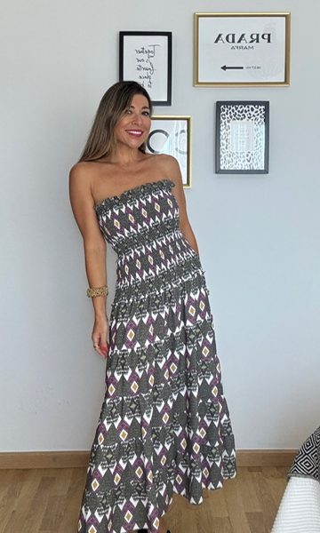 Vestido Bruna caza