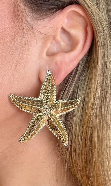 Pendientes Estrella Dorados