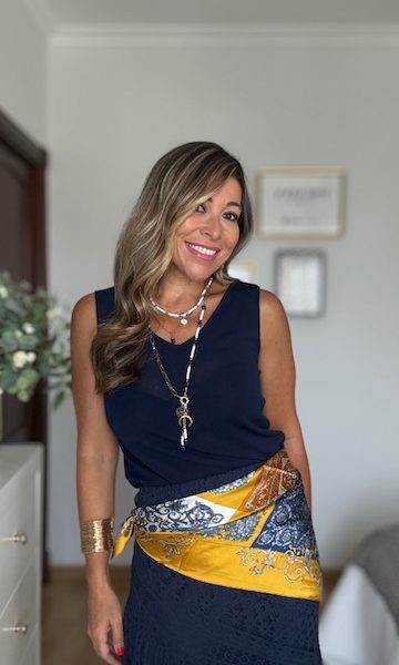 Pañuelo Bandana estampado Mía