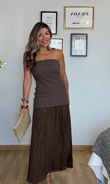 Vestido Portobello Marrón