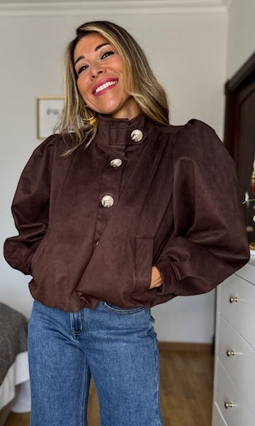 Chaqueta Arizona Antelina Marrón
