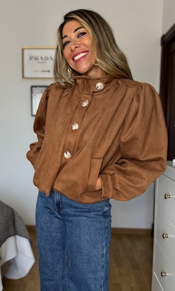 Chaqueta Arizona Antelina Camel