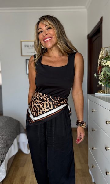 Pañuelo Bandana Animal Camel