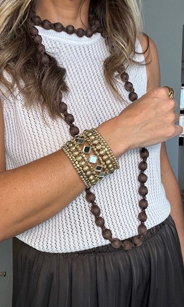 Brazalete Dorado Espejo