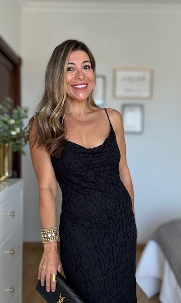 Vestido Encaje Negro