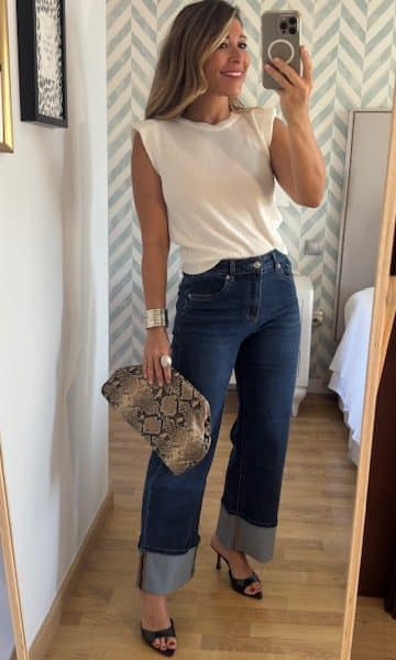 Jeans vuelta Denim