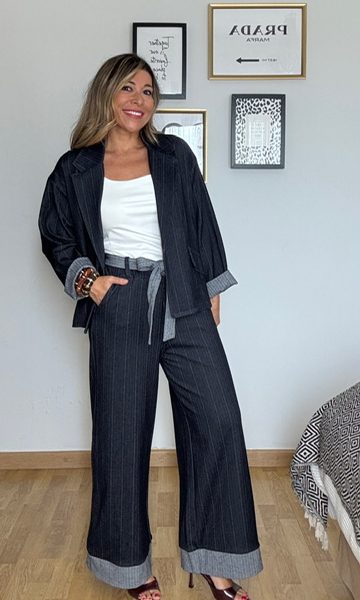Pantalón Cinturón Denim Itziar