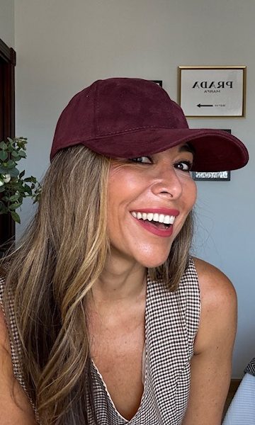 Gorra Antelina Burdeos