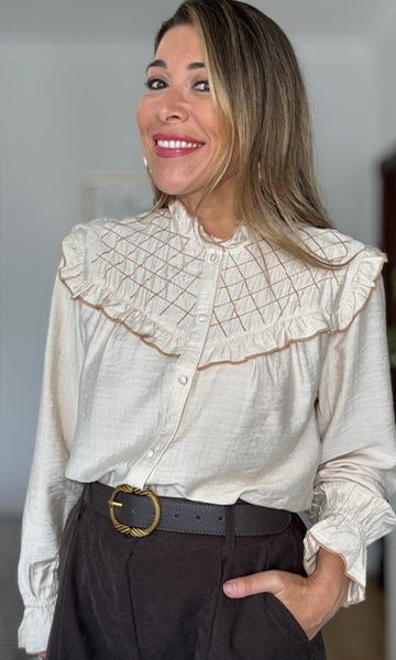 Blusa Catalina Beige