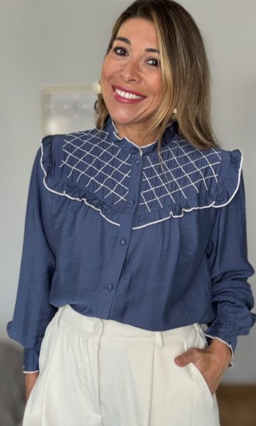Blusa Catalina Azul