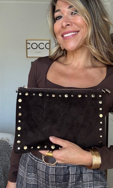 Bolso Bandolera Piel Vuelta