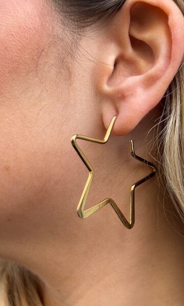 Pendientes Estrellas Dorados