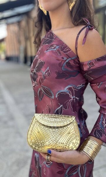 Clutch Indira Dorado
