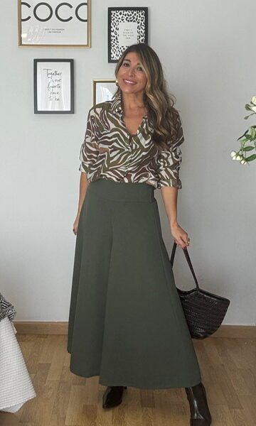 Pantalón Lola Otoño Verde Caza