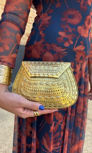 Clutch Manila Dorado