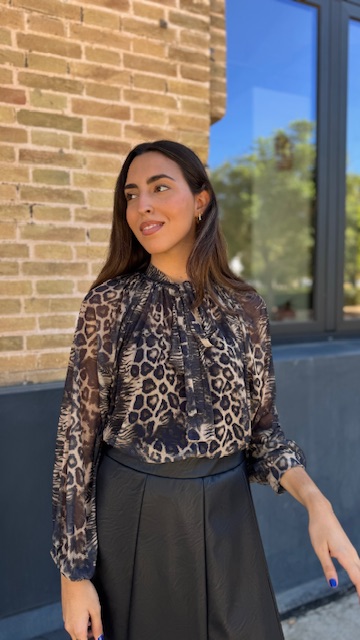 Blusa Tul Lazada Estampado Animal - Imagen 8