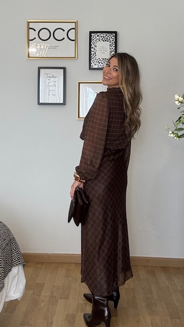 Conjunto marrón gloss - Imagen 9