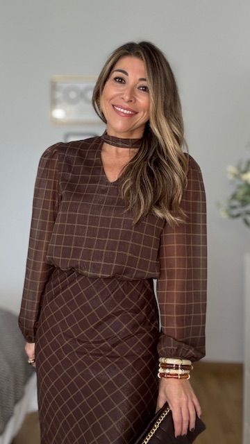 Conjunto marrón gloss - Imagen 8