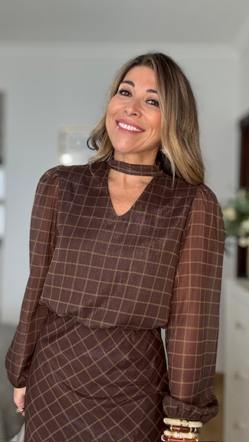 Conjunto marrón gloss - Imagen 5