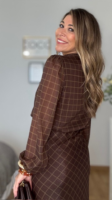 Conjunto marrón gloss - Imagen 4