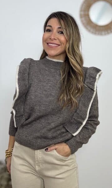 Jersey Pía Volante Topo