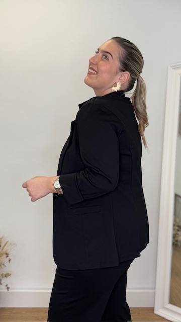 Chaqueta Punto Roma Negra - Imagen 9