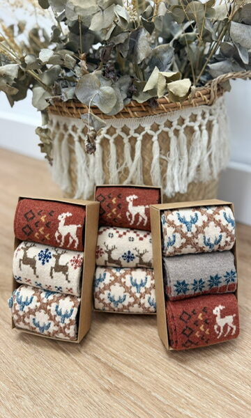 Pack Calcetines Estampado Navideño
