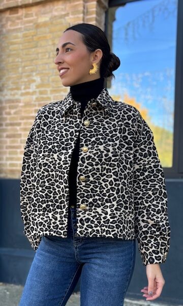 Chaqueta Oversize Animal