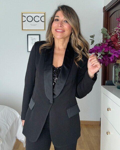 Chaqueta smoking Negro