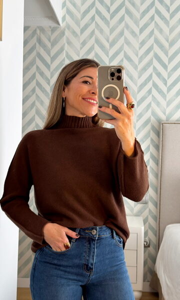 Jersey Cameron Marrón